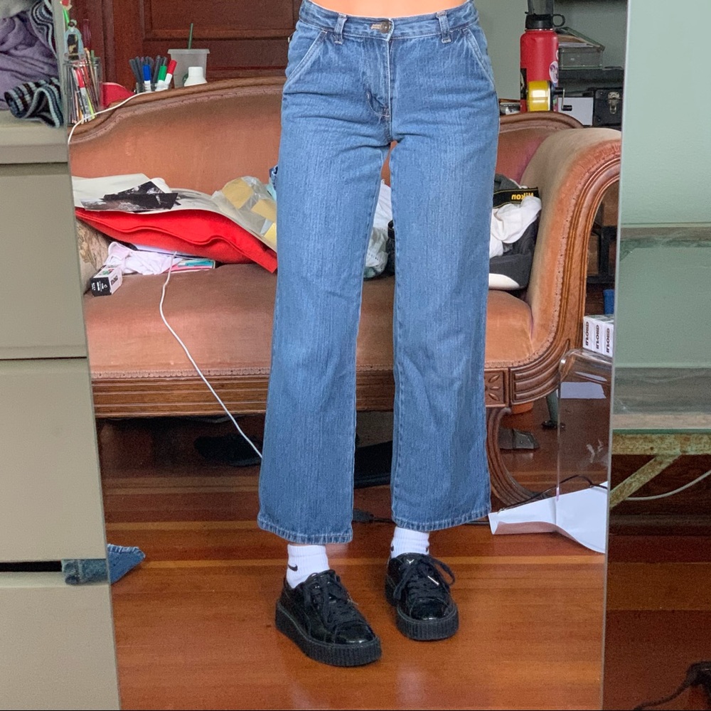 Blue cargo jeans!